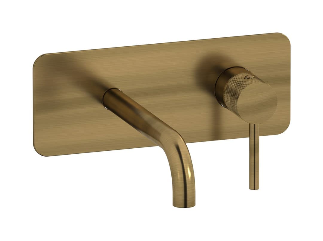 IB Rubinetterie Industria – Μπαταρία Νιπτήρα Τοίχου – Modern Bronze (ID506MB)