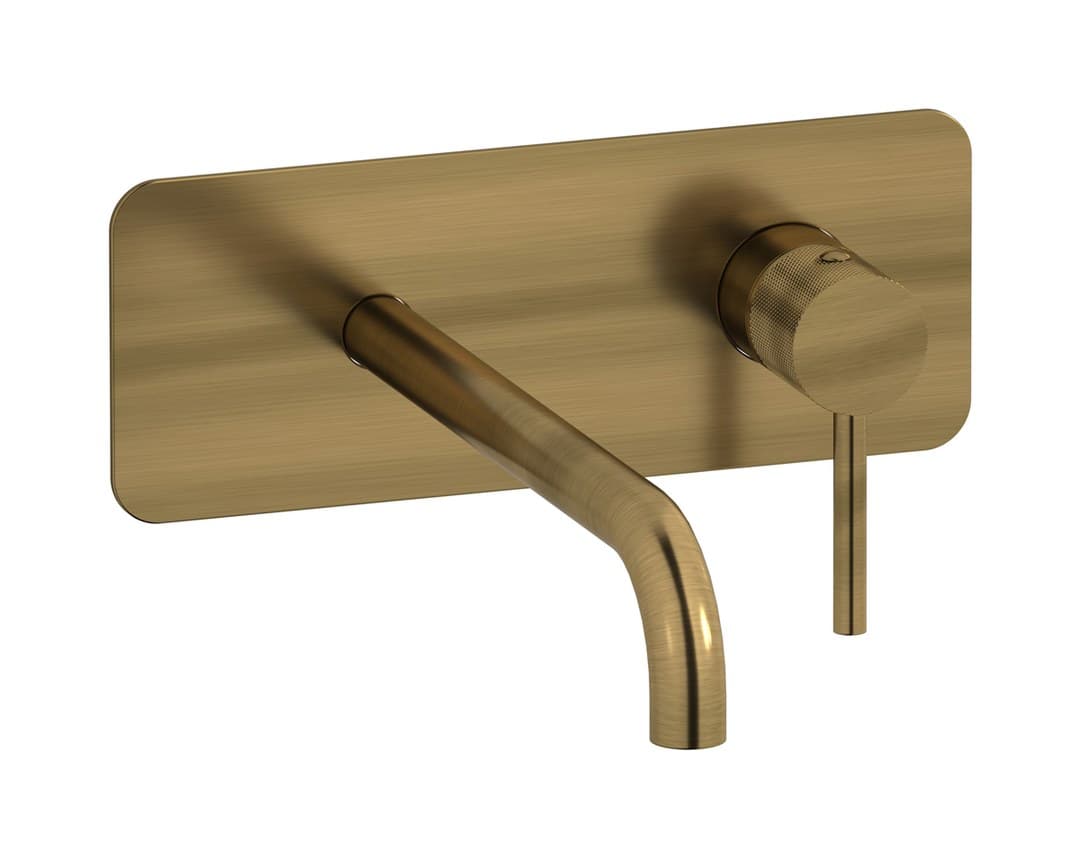 IB Rubinetterie Industria – Μπαταρία Νιπτήρα Τοίχου – Modern Bronze (ID507MB)