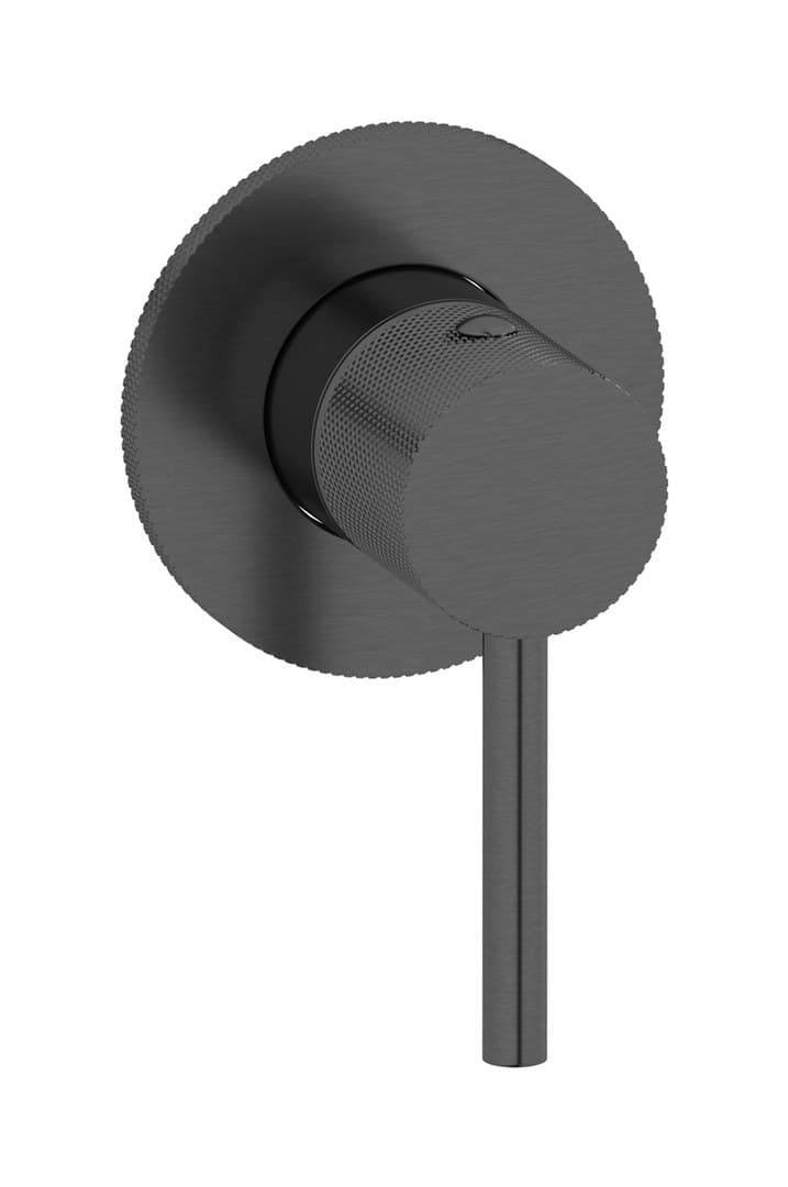 IB Rubinetterie Industria – Trim Εντοιχισμού Ντους – Brushed Black Chrome (ID535CS)
