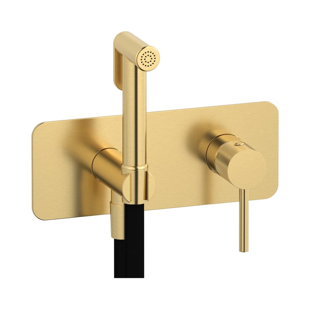IB Rubinetterie Industria – Ντουζάκι Μπιντέ – Brushed Gold (ID576OS)