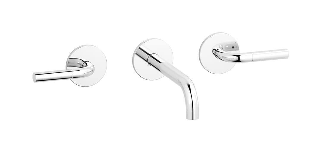 IB Rubinetterie MilanoTorino – Μπαταρία Νιπτήρα Τοίχου – Chrome (MT306CC)