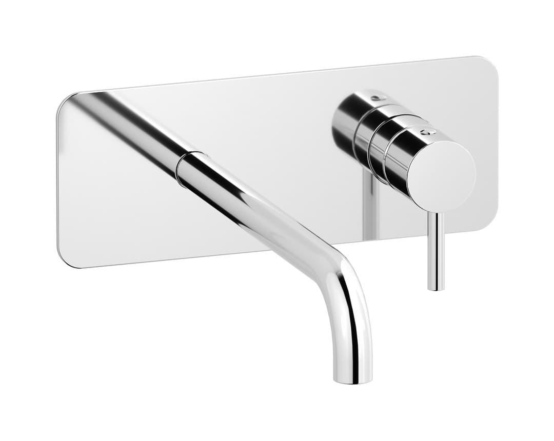 IB Rubinetterie MilanoTorino – Μπαταρία Νιπτήρα Τοίχου – Chrome (MT507CC)