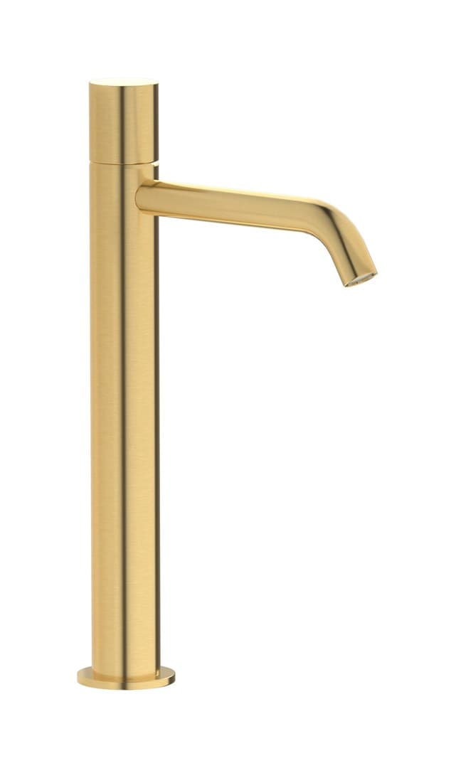 IB Rubinetterie Brera – Μπαταρία Νιπτήρα Ψηλή – Brushed Gold (RR503OS)