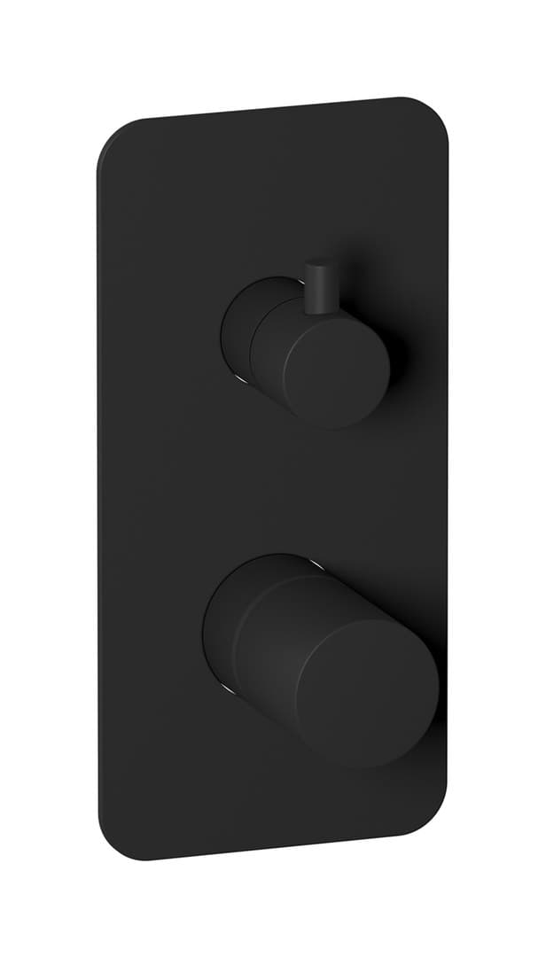 IB Rubinetterie Brera – Trim Εντοιχισμού Ντους – Matt Black (RR510NP)